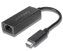 Lenovo Adaptateur réseau USB-C vers Gigabit Ethernet Noir 4X90S91831