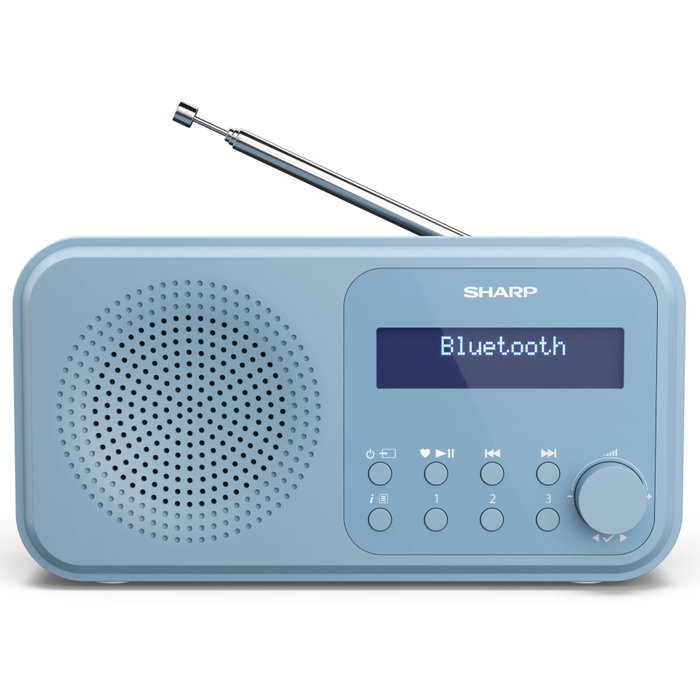Sharp DR-P420(BL) Radio-réveil Bleu