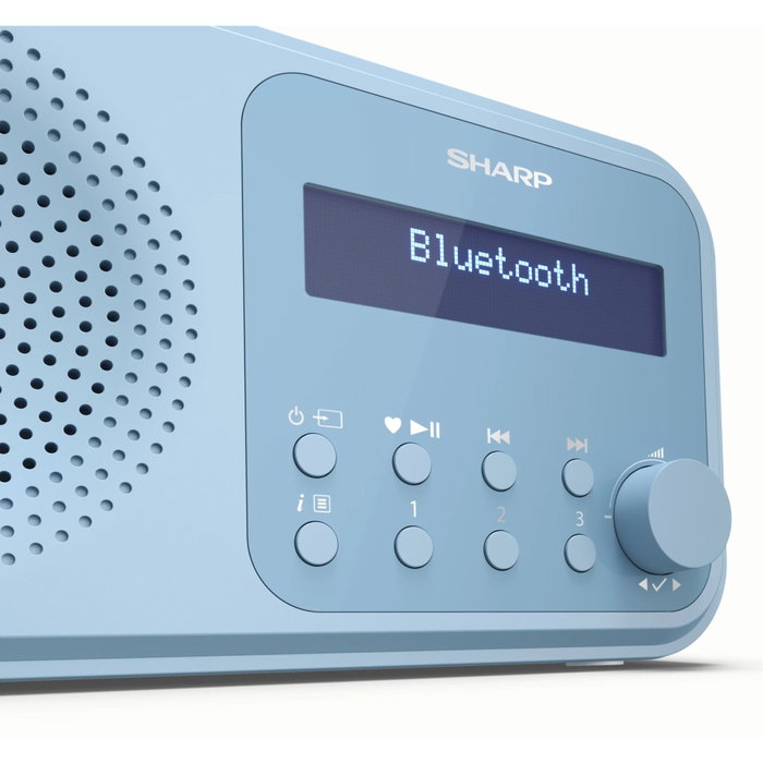 Sharp DR-P420(BL) Radio-réveil Bleu