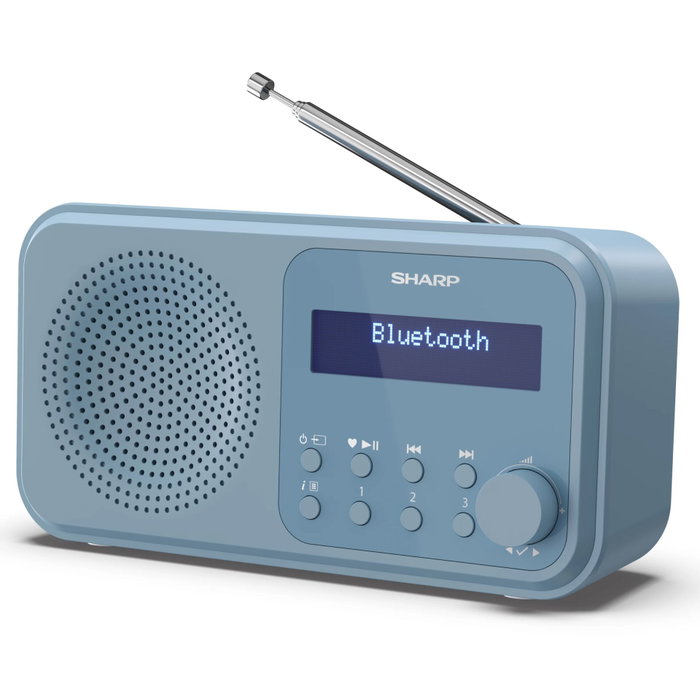 Sharp DR-P420(BL) Radio-réveil Bleu