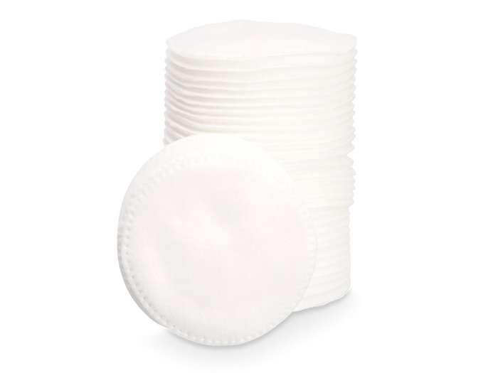 Berilo Lot de 50 disques démaquillants en coton blanc 5,5 cm Berilo Lot de 50 disques démaquillants en coton blanc 5,5 cm
