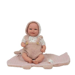 Muñecas Arias Poupée Elegance 35 cm Babyto Rose avec Couverture