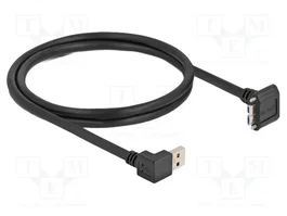 DELOCK Câble USB 1m Noir 5Gbps