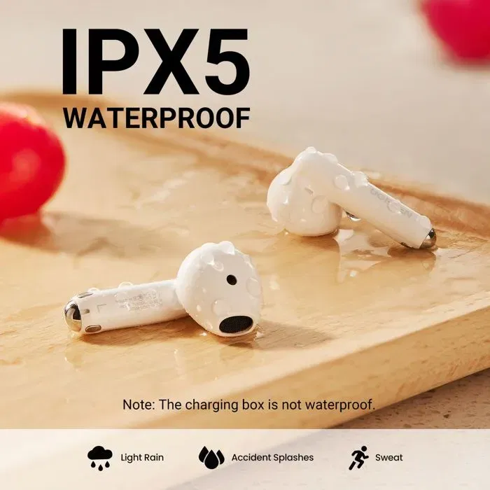 UGREEN H5 Écouteurs sans fil Bluetooth Semi-Intra Blanc - Confort Ergonomique, Son Immersif et Autonomie Longue Durée UGREEN H5 Écouteurs sans fil Bluetooth Semi-Intra Blanc - Confort Ergonomique, Son Immersif et Autonomie Longue Durée