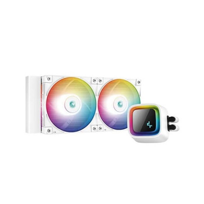 Deepcool LS520 Kit de Refroidissement Liquide Gaming 240mm ARGB Blanc Deepcool LS520 Kit de Refroidissement Liquide Gaming 240mm ARGB Blanc