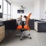 Piqueras Y Crespo Chaise Albacete Confidente Verte avec mécanisme Synchro et base en aluminium