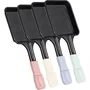 Livoo Lot de 4 caquelons à raclette 8 x 8 cm sans PFAS