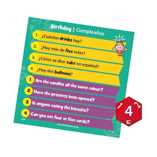 Asmodee BrainBox Lets Learn English