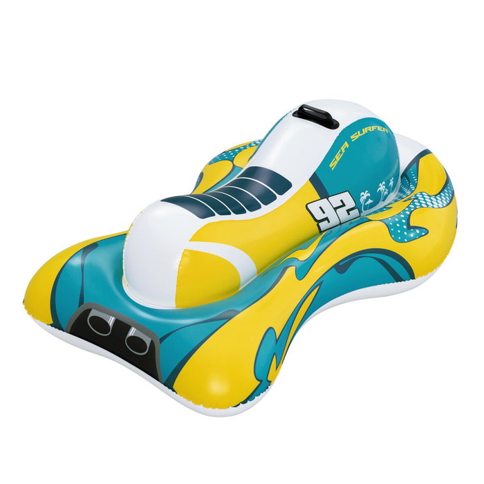 Bestway Moto de l'Eau Gonflable avec Poignées 117x77 cm