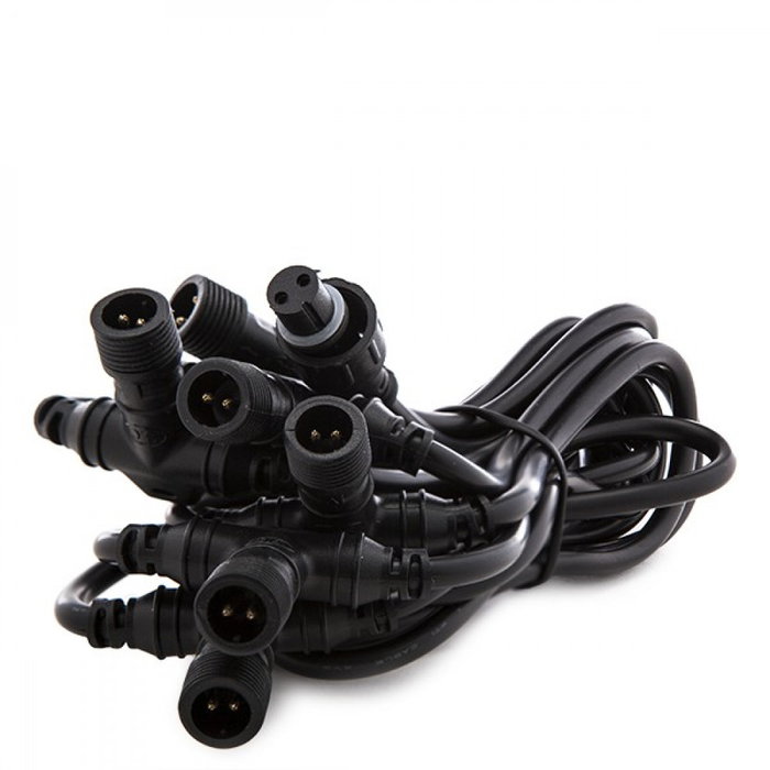 Câble de Connexion IP67 6 Lumières Encastré Couleur Unique Câble de Connexion IP67 6 Lumières Encastré Couleur Unique