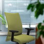 Piqueras Y Crespo Chaise Albacete Confidente Gris Clair avec mécanisme Synchro et base Aluminium