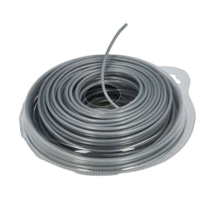 WOLFPACK LINEA PROFESIONAL Fil Nylon/Aluminium Rond Professionnel 3,0mm (Rouleau 50m)
