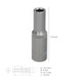 WOLFPACK LINEA PROFESIONAL Clé à douille hexagonale longue 10 mm 1/2 pol.