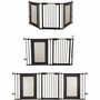 Dreambaby Barrière de sécurité Denver 3 panneaux, 85,5-200 x 74 cm, Noir