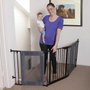 Dreambaby Barrière de sécurité Denver 3 panneaux, 85,5-200 x 74 cm, Noir