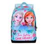 Karactermania Frozen 2 Sac à dos Fan 3.0 Heart Bleu