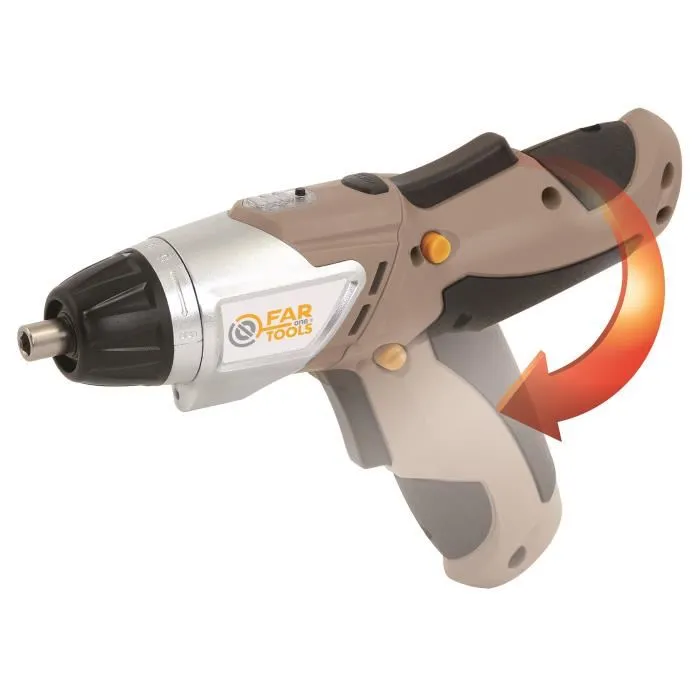 Fartools ONE LI 36 - Tournevis sans fil 3.6 V avec batterie Li-ion 1.3 Ah et couple max de 3 Nm pour petits travaux de bricolage