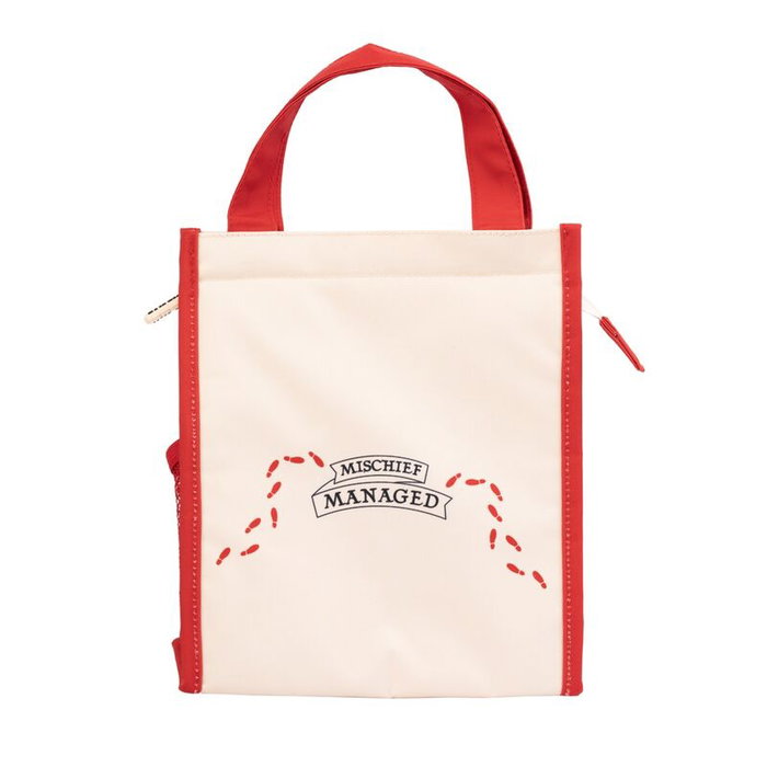 ERIK Sac à goûter isolé Harry Potter Carte du Maraudeur - Polyester avec doublure aluminium, 20x13x23 cm, avec poche latérale, anses et fermeture éclair