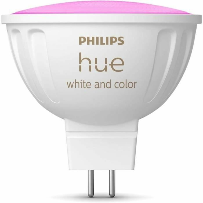 Philips Hue MR16 Ampoule connectée Lumière blanche et colorée Philips Hue MR16 Ampoule connectée Lumière blanche et colorée