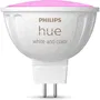 Philips Hue - Ampoule connectée MR16 White Ambiance - Bluetooth - Lumière blanche et colorée - Contrôle par appli et assistant vocal