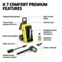Kärcher Nettoyeur haute pression K 7 Comfort Premium, 180 bar, 600 L/h, 3000 W, moteur refroidi par eau