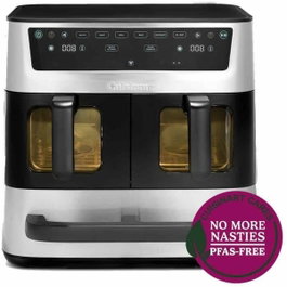 Cuisinart Airfryer AFT13XSSE - Friteuse sans huile 13,6L - Noir et Inox