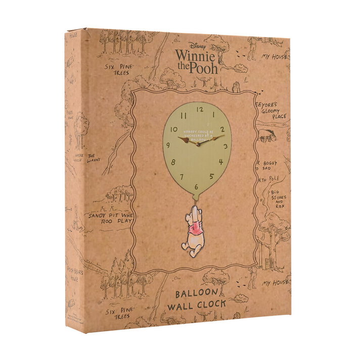 WIDDOP & CO Reloj de pared Globo Winnie The Pooh Disney WIDDOP & CO Reloj de pared Globo Winnie The Pooh Disney