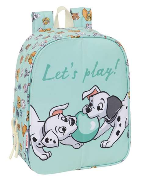 Safta Mochila guarderia intercambiable Cats & Dogs - Sac à dos garderie interchangeable motifs chats et chiens 22 x 27 x 10 cm