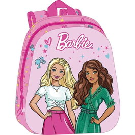 Safta Sac à dos 3D Barbie pour enfant 3 ans - 27 * 33 * 10 cm