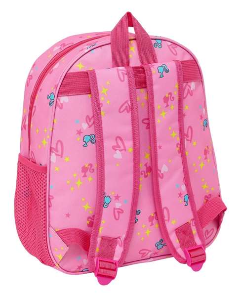 Safta Sac à dos 3D Barbie pour enfant 3 ans - 27 * 33 * 10 cm Safta Sac à dos 3D Barbie pour enfant 3 ans - 27 * 33 * 10 cm