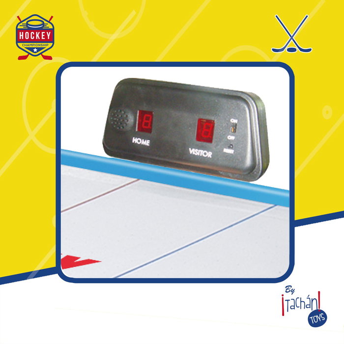 TACHAN Jeu de Hockey à Air avec Pattes et Marqueur Numérique TACHAN Jeu de Hockey à Air avec Pattes et Marqueur Numérique