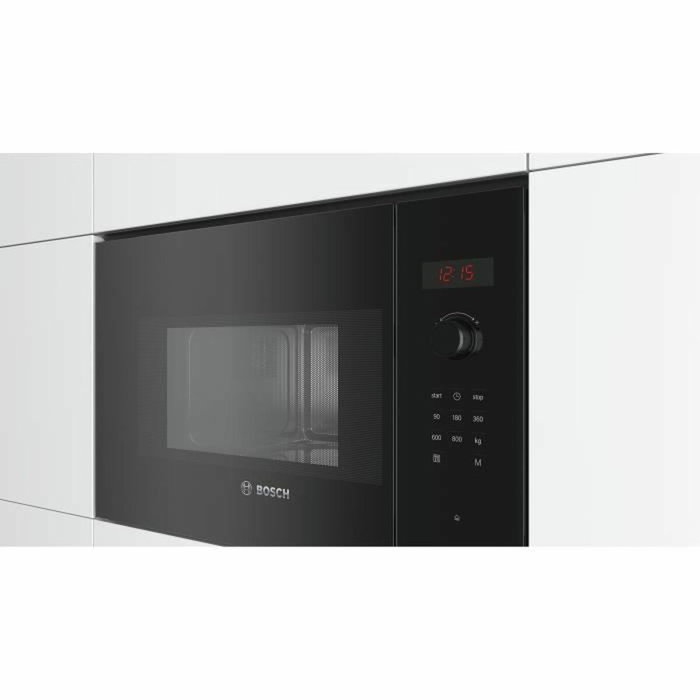 Siemens BFL523MB1F Micro-ondes encastrable Noir 20 L