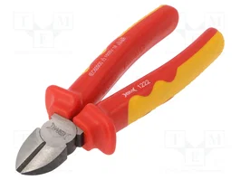 BM GROUP Pince de coupe latérale isolée 180 mm