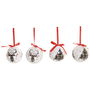 Boules de Noël Home ESPRIT Multicouleur PVC (14 Pièces)