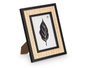 GIFTDECOR Lot de 12 cadres photo avec corde Noir + Naturel 13 x 18 cm