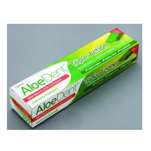 MADAL BAL ALOEDENT Dentifrice Triple Action avec Fluor 100ml MADAL BAL ALOEDENT Dentifrice Triple Action avec Fluor 100ml