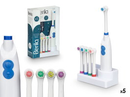 BERILO Set de brosse électrique avec 5 têtes