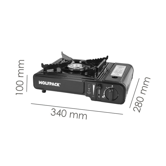 WOLFPACK LINEA PROFESIONAL Réchaud à gaz Papillon avec mallette