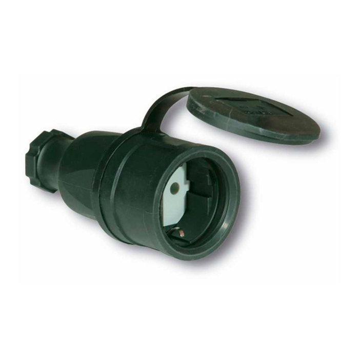 Simon Base aérienne Schuko 2P+T 16A 250V noire