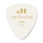 DUNLOP Pack de 12 médiators Genuine Celluloid Blanc - Thin