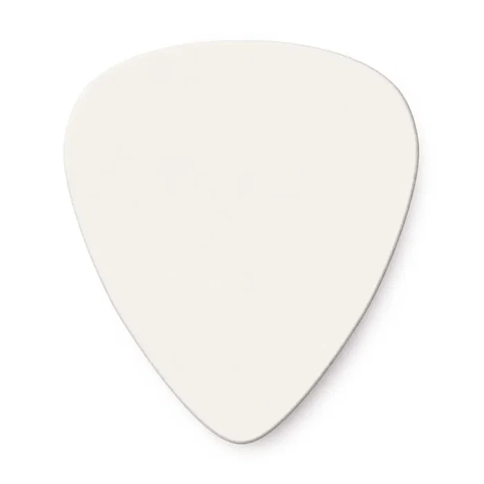 DUNLOP Pack de 12 médiators Genuine Celluloid Blanc - Thin