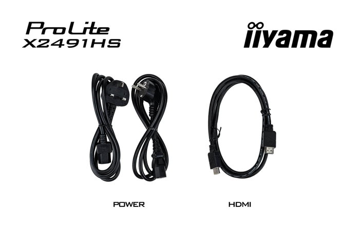 iiyama ProLite X2491HS-B1 24 pouces Full HD IPS iiyama ProLite X2491HS-B1 24 pouces Full HD IPS
