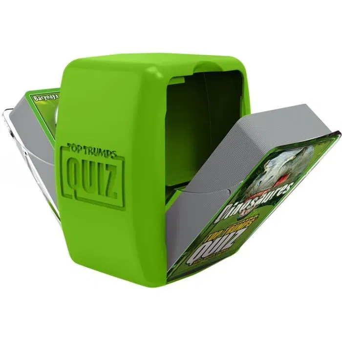 Winning Moves Jeu de société Quiz Dinosaures - 500 questions illustrées - Format compact transportable