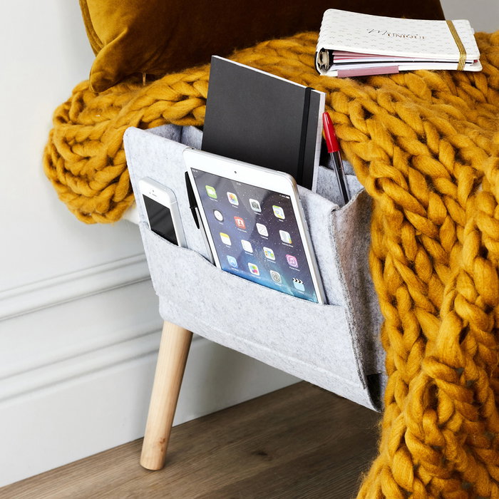 Home Deco Factory Organisateur de bord de lit Home Deco Factory Organisateur de bord de lit