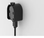 Axis FA1125 - Capteur d'intérieur WDR 1080p discret pour intégration mur/plafond, 91° champ vision, 8m câble