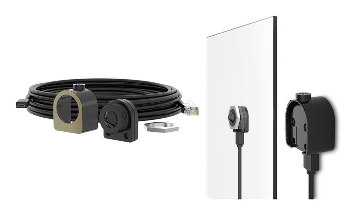 Axis FA1125 - Capteur d'intérieur WDR 1080p discret pour intégration mur/plafond, 91° champ vision, 8m câble Axis FA1125 - Capteur d'intérieur WDR 1080p discret pour intégration mur/plafond, 91° champ vision, 8m câble