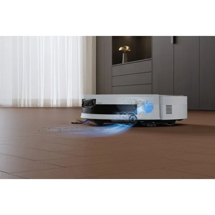 Ecovacs DEEBOT X12 PRO OMNI Robot aspirateur laveur avec Recharge PowerBoost Plus et technologie BLAST
