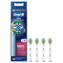 Oral-B Têtes de brosse à dents Pro Deep Cleaning, Pack de 4, Blanc