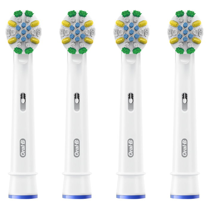 Oral-B Têtes de brosse à dents Pro Deep Cleaning, Pack de 4, Blanc Oral-B Têtes de brosse à dents Pro Deep Cleaning, Pack de 4, Blanc