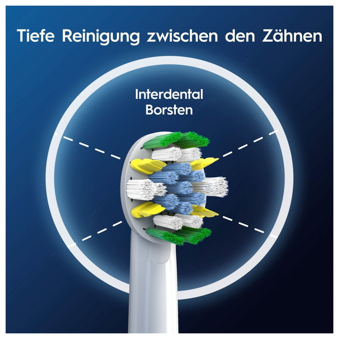 Oral-B Têtes de brosse à dents Pro Deep Cleaning, Pack de 4, Blanc Oral-B Têtes de brosse à dents Pro Deep Cleaning, Pack de 4, Blanc